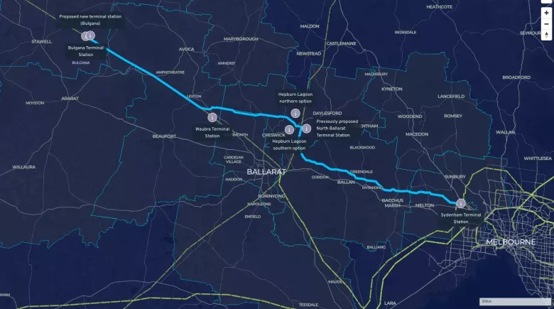 Interactive map