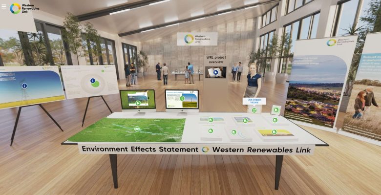 Virtual engagement room